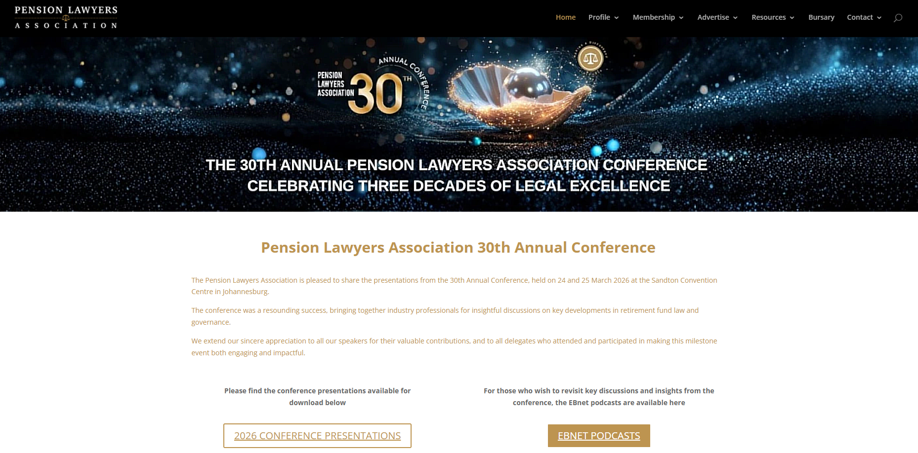 Pension Lawyers Association preview
